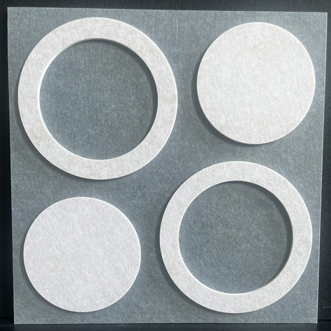 Polyester Fiber Double-Layer Color-Block Acoustic Panel