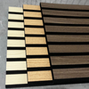 Polyester Fiber Folding Half-section Sound-absorbing Panel With Wood Veneer Finish