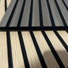 Polyester Fiber Folding Half-section Sound-absorbing Panel With Wood Veneer Finish
