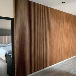 Polyester Fiber Wooden Slat Acoustic Panel