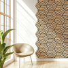 Wooden Hexagon 