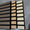Polyester Fiber Folding Half-section Sound-absorbing Panel With Wood Veneer Finish