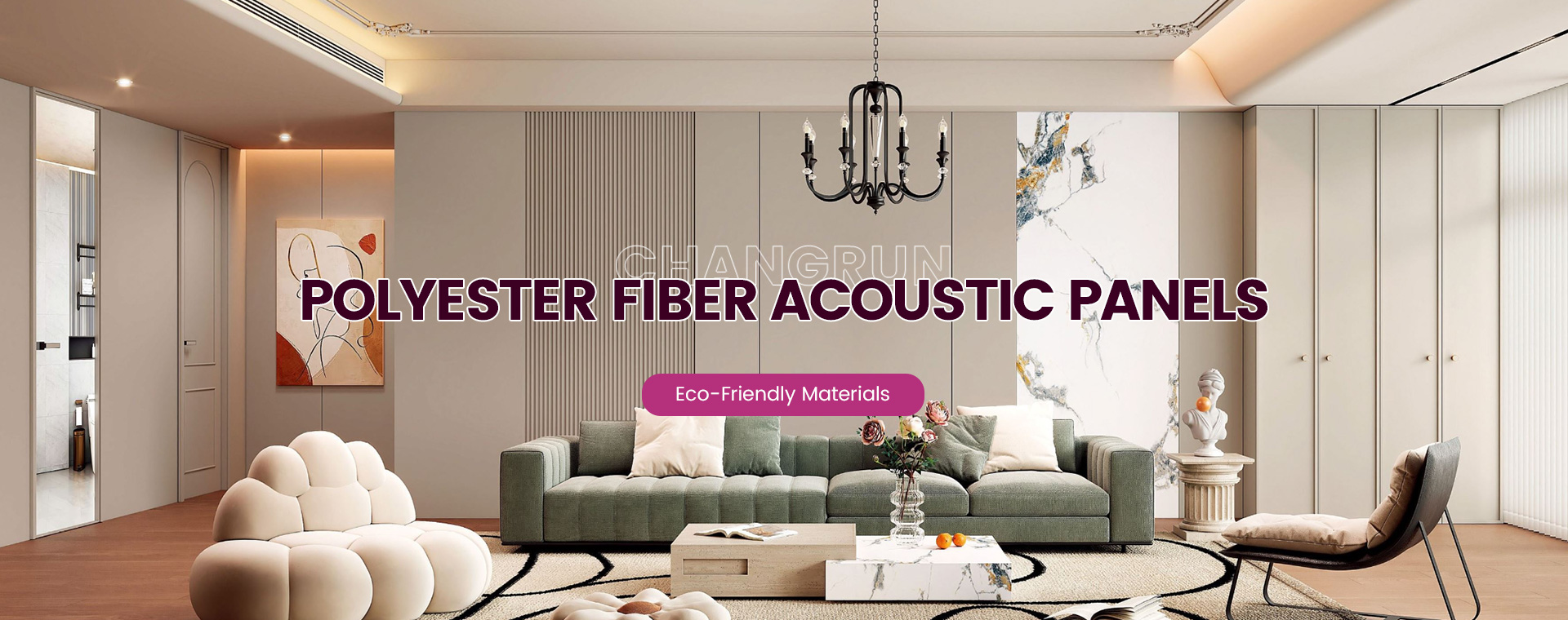 Grille Acoustic Panel &amp; Polyester Fiber Acoustic Panel Manufacturer