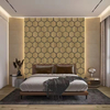 Hexagonal Wooden Slat Panel